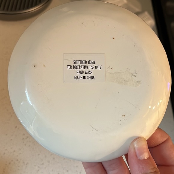 L Initial Collection Plate Dish - Picture 4 of 4